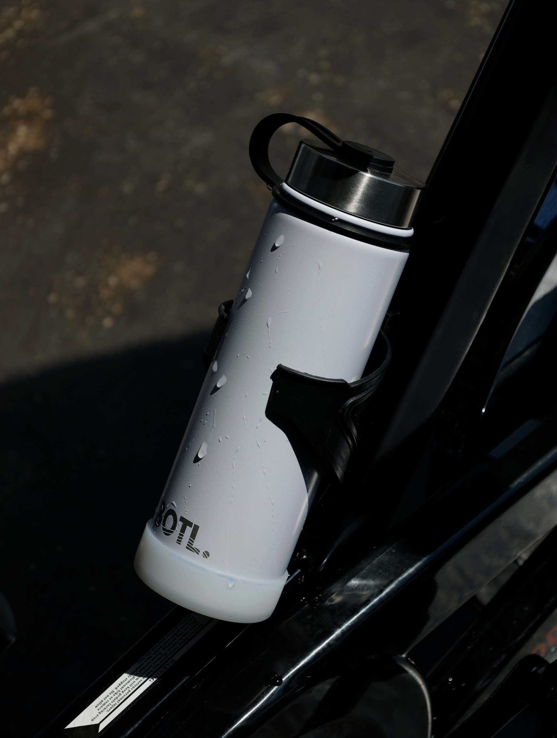 Creamy White WideMouth BOTL. (21 Oz,620 ml, Powder Coated)